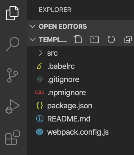 React Npm Template